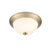 Millennium - 4901-MG - Two Light Flushmount - Modern Gold