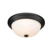 Millennium - 4903-MB - Two Light Flushmount - Matte Black