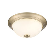 Millennium - 4903-MG - Two Light Flushmount - Modern Gold