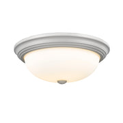 Millennium - 4905-SN - Three Light Flushmount - Satin Nickel