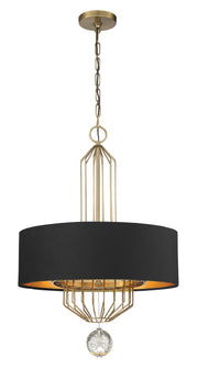 Metropolitan - N7336-790 - Six Light Pendant - Grandeur - Aged Antique Nickel
