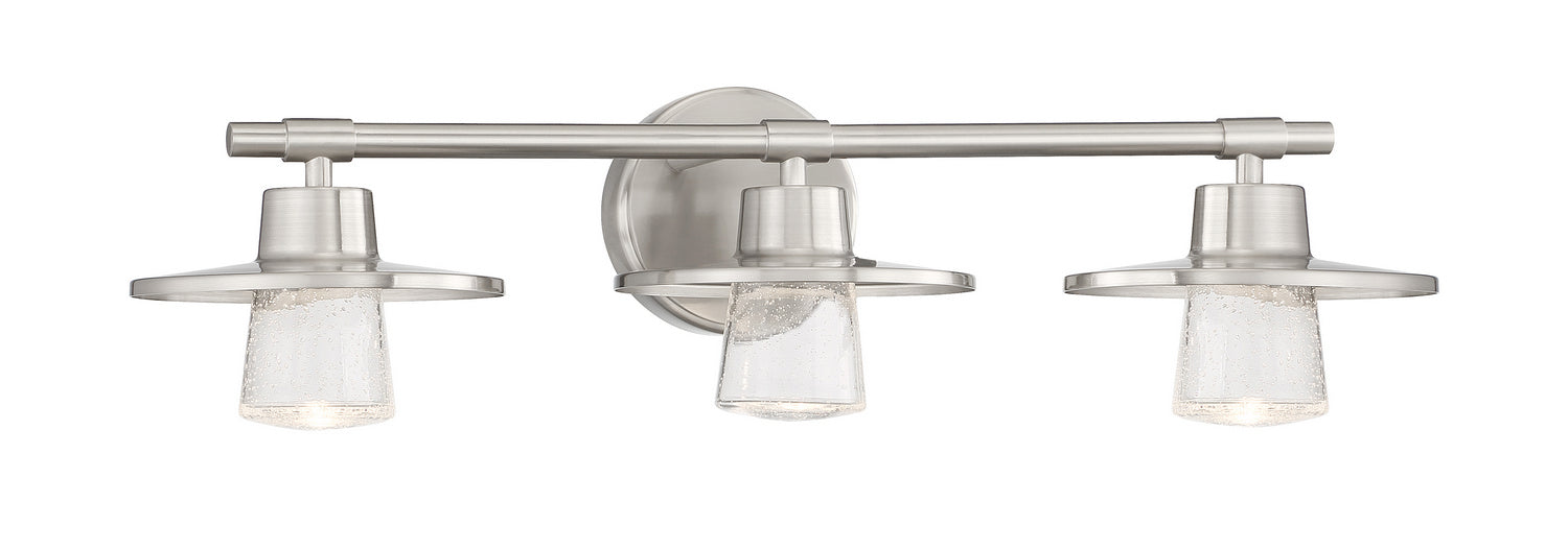 Minka-Lavery - 2423-84-L - LED Bath Light - Beacon Avenue - Brushed Nickel