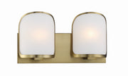 Minka-Lavery - 2452-695 - Two Light Bath - Bishop Crossing - Soft Brass