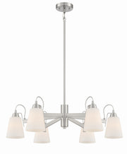 Minka-Lavery - 3996-84 - Six Light Chandelier - Beckonridge - Brushed Nickel