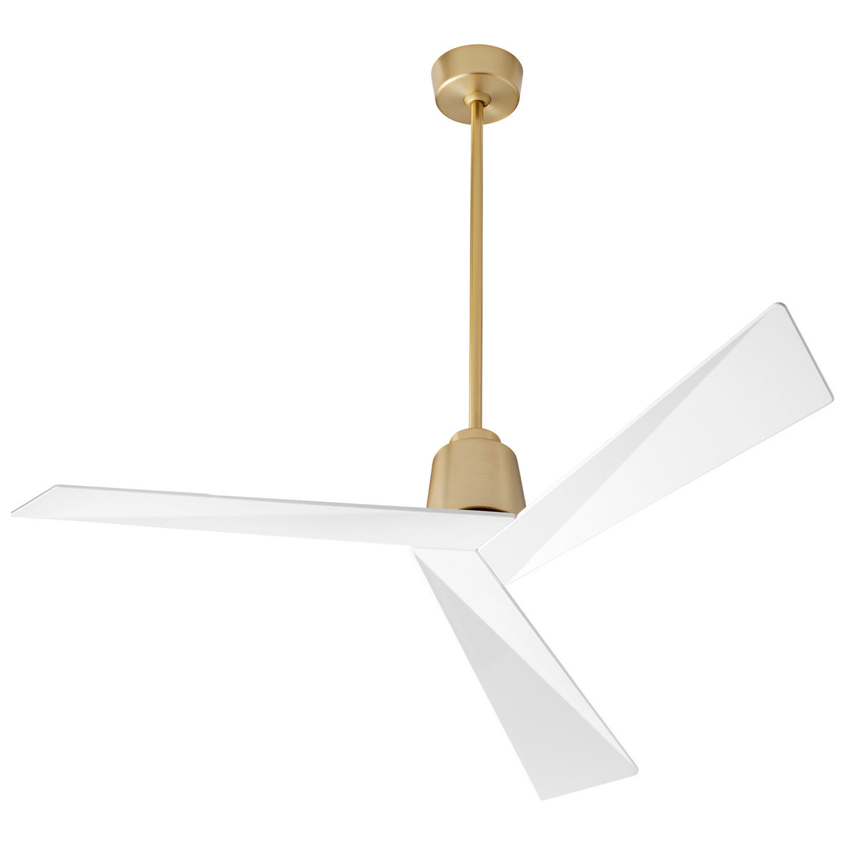 Quorum - 3-113-640 - 54"Ceiling Fan - Dynamo - Aged Brass