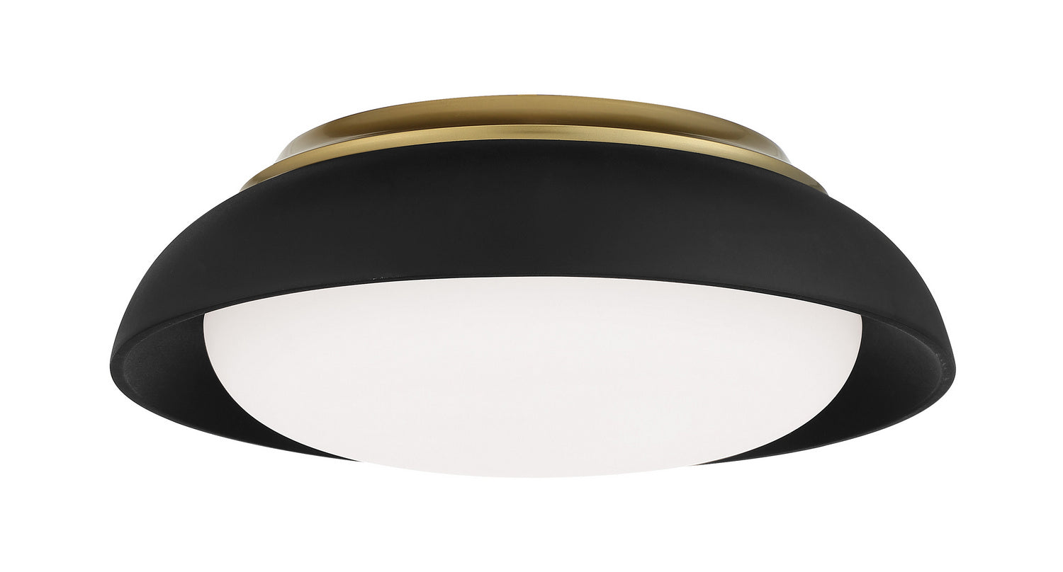 Minka-Lavery - 719-661-L - LED Flush Mount - Sand Coal w/Honey Gold
