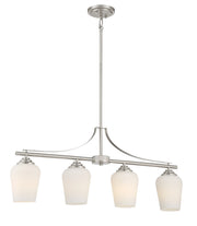 Minka-Lavery - 4924-84 - Four Light Island Pendant - Shyloh - Brushed Nickel