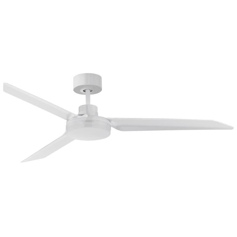 Maxim - 88807MW - 52" Outdoor Ceiling Fan - Ultra Slim - Matte White