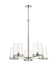 Z-Lite - 3032-5PN - Five Light Chandelier - Callista - Polished Nickel