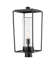 Z-Lite - 594PHBR-BK - One Light Outdoor Post Mount - Sheridan - Black