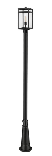 Z-Lite - 596PHMR-519P-BK - One Light Outdoor Post Mount - Nuri - Black