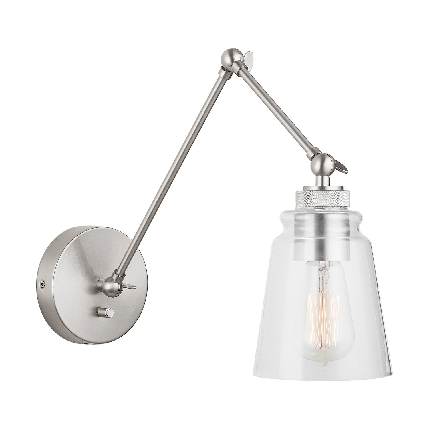 Capital Lighting - 9D346A - One Light Wall Sconce - Profile - Brushed Nickel