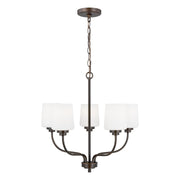 Generation Lighting - 3102805EN3-710 - Five Light Chandelier - Windom - Bronze