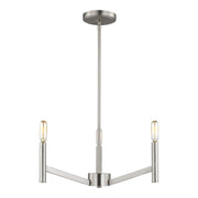 Visual Comfort Studio - 3124303EN-962 - Three Light Chandelier - Vector - Brushed Nickel