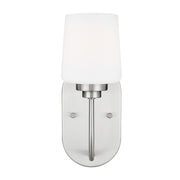 Generation Lighting - 4102801-962 - One Light Wall / Bath Sconce - Windom - Brushed Nickel