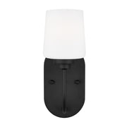 Generation Lighting - 4102801EN3-112 - One Light Wall / Bath Sconce - Windom - Midnight Black