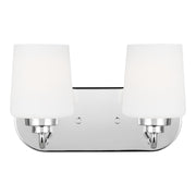 Generation Lighting - 4402802EN3-05 - Two Light Wall / Bath - Windom - Chrome