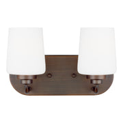 Generation Lighting - 4402802EN3-710 - Two Light Wall / Bath - Windom - Bronze