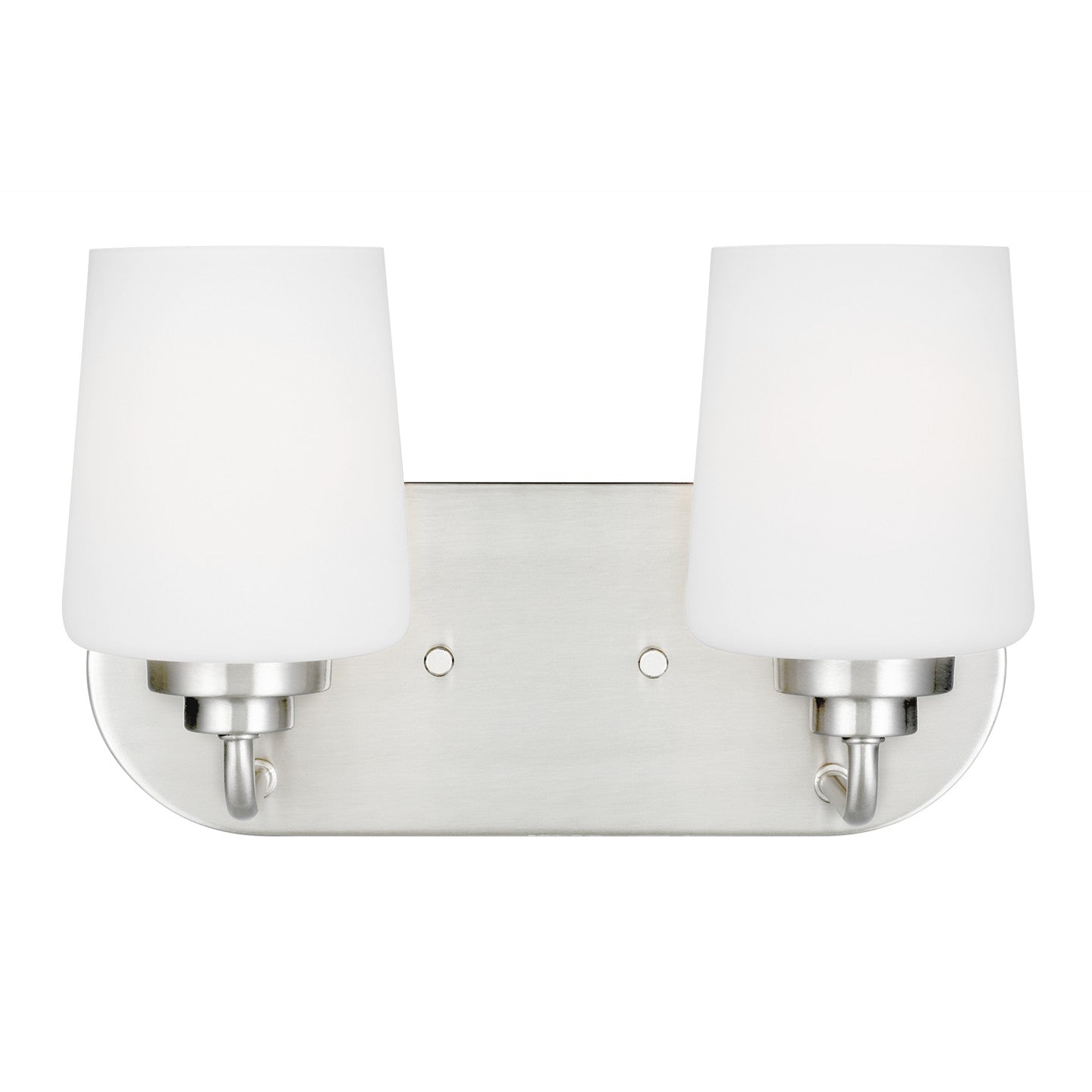 Generation Lighting - 4402802EN3-962 - Two Light Wall / Bath - Windom - Brushed Nickel