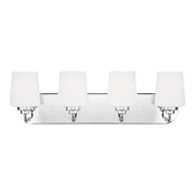 Generation Lighting - 4402804-05 - Four Light Wall / Bath - Windom - Chrome