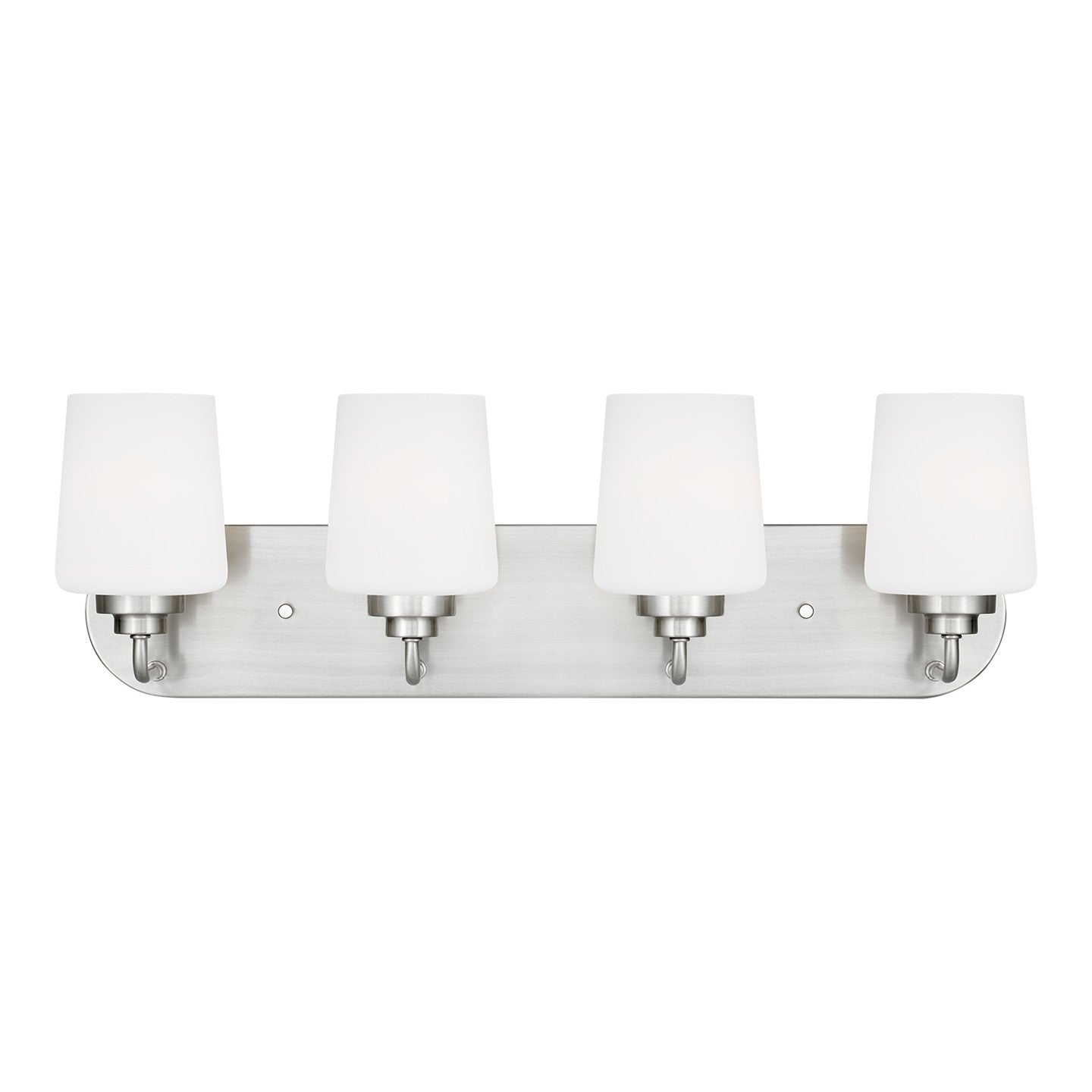 Generation Lighting - 4402804-962 - Four Light Wall / Bath - Windom - Brushed Nickel