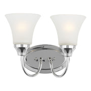 Generation Lighting - 44806EN3-05 - Two Light Wall / Bath - Holman - Chrome
