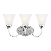 Generation Lighting - 44807EN3-05 - Three Light Wall / Bath - Holman - Chrome