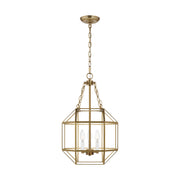 Visual Comfort Studio - 5179403-848 - Three Light Lantern - Morrison - Satin Brass