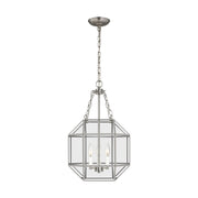 Visual Comfort Studio - 5179403-962 - Three Light Lantern - Morrison - Brushed Nickel