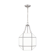Visual Comfort Studio - 5179453-962 - Three Light Lantern - Morrison - Brushed Nickel