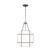 Visual Comfort Studio - 5179453EN-965 - Three Light Lantern - Morrison - Antique Brushed Nickel
