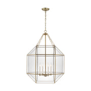 Visual Comfort Studio - 5279404EN-848 - Four Light Lantern - Morrison - Satin Brass