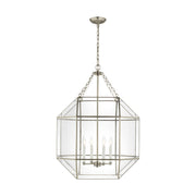 Visual Comfort Studio - 5279404EN-965 - Four Light Lantern - Morrison - Antique Brushed Nickel