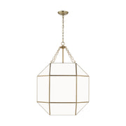 Visual Comfort Studio - 5279454-848 - Four Light Lantern - Morrison - Satin Brass
