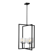 Generation Lighting - 5341504-112 - Four Light Hall / Foyer - Mitte - Midnight Black
