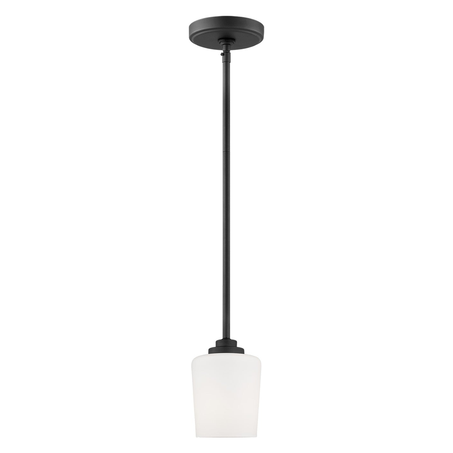Generation Lighting - 6102801-112 - One Light Mini-Pendant - Windom - Midnight Black