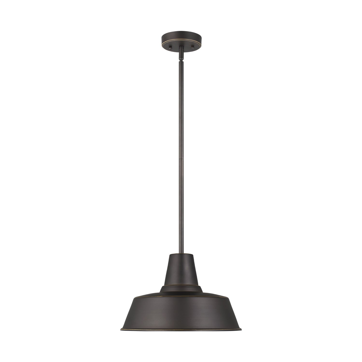 Visual Comfort Studio - 6237401EN3-71 - One Light Outdoor Pendant - Barn Light - Antique Bronze