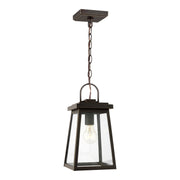 Visual Comfort Studio - 6248401-71 - One Light Outdoor Pendant - Founders - Antique Bronze