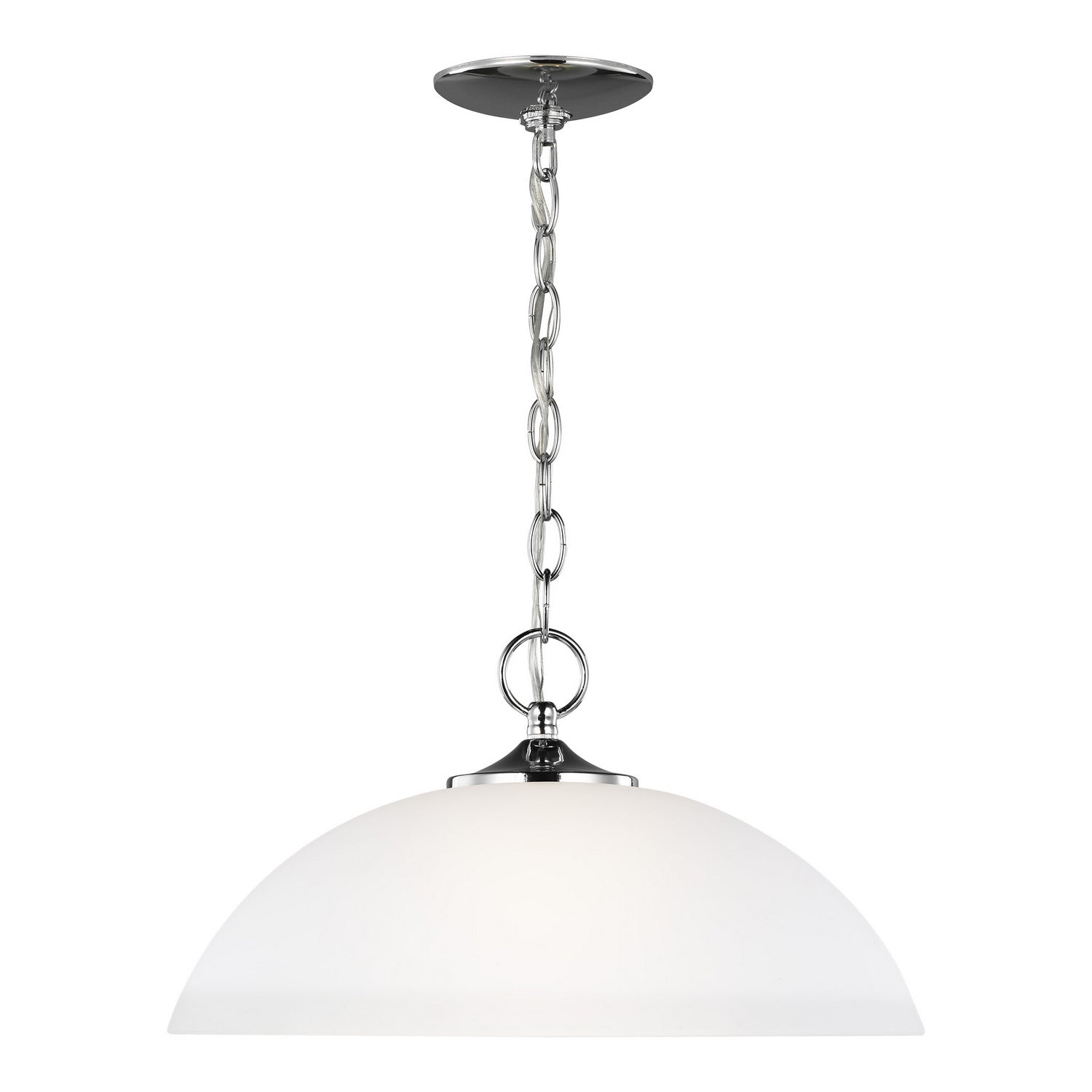 Generation Lighting - 6516501EN3-05 - One Light Pendant - Geary - Chrome