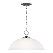 Generation Lighting - 6516501EN3-05 - One Light Pendant - Geary - Chrome