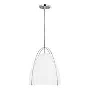 Visual Comfort Studio - 6651801-05 - One Light Pendant - Norman - Chrome