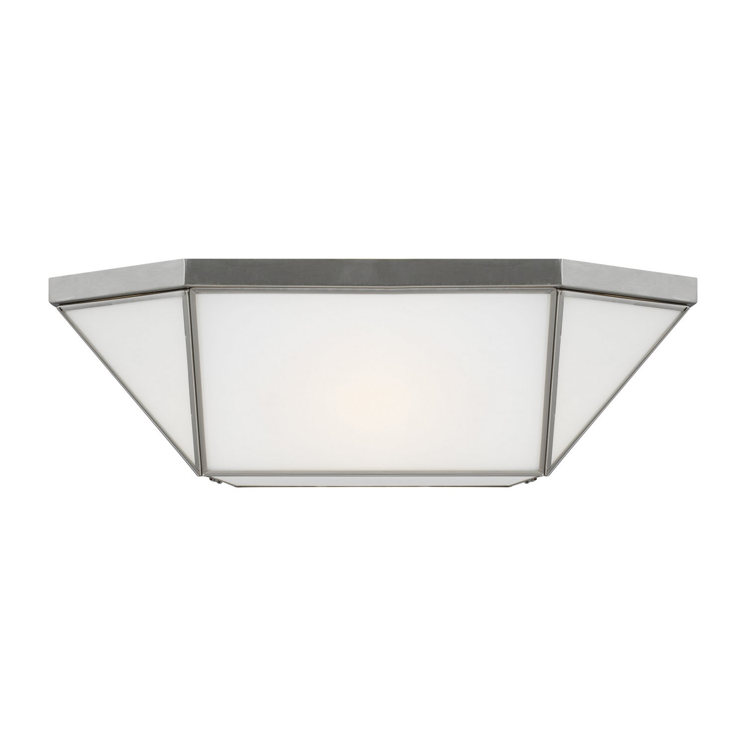 Visual Comfort Studio - 7679454-962 - Four Light Flush Mount - Morrison - Brushed Nickel
