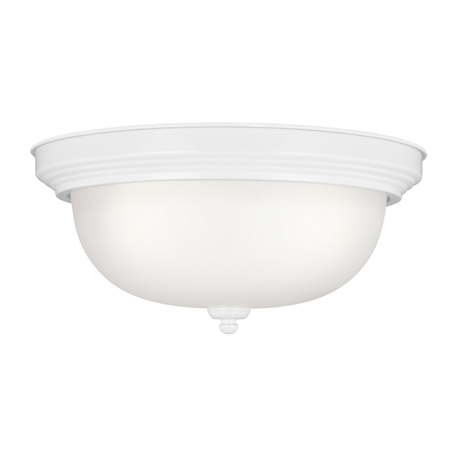 Generation Lighting - 77065EN3-15 - Three Light Flush Mount - Geary - White