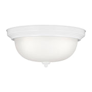 Generation Lighting - 77065EN3-15 - Three Light Flush Mount - Geary - White