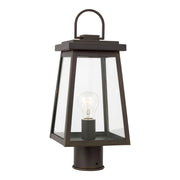 Visual Comfort Studio - 8248401EN3-71 - One Light Outdoor Post Lantern - Founders - Antique Bronze