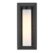 Golden - 2073-OWM NB-OP - One Light Outdoor Wall Sconce - Smyth - Natural Black