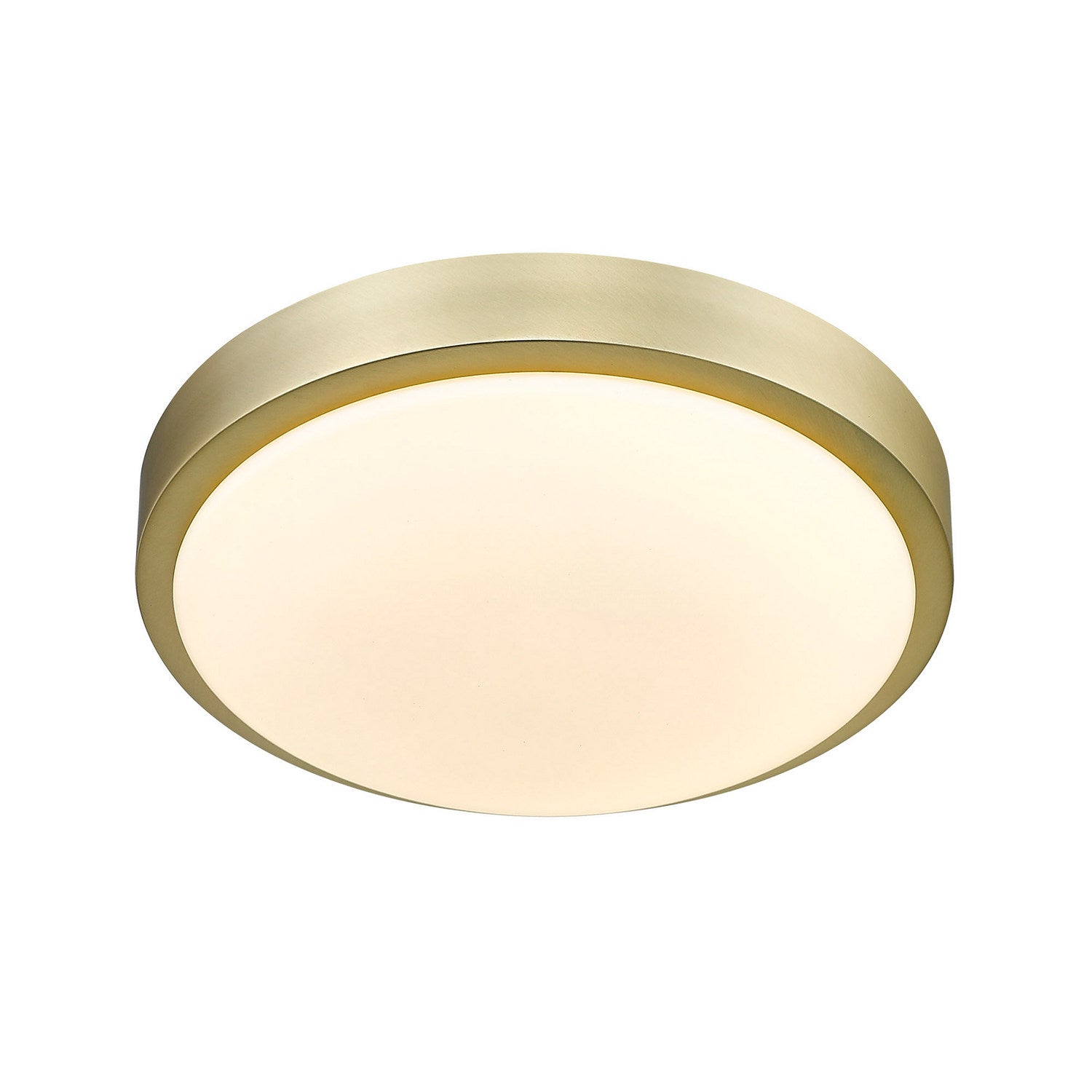 Golden - 9128-FM10 BCB-OP - LED Flush Mount - Gabi - Brushed Champagne Brass