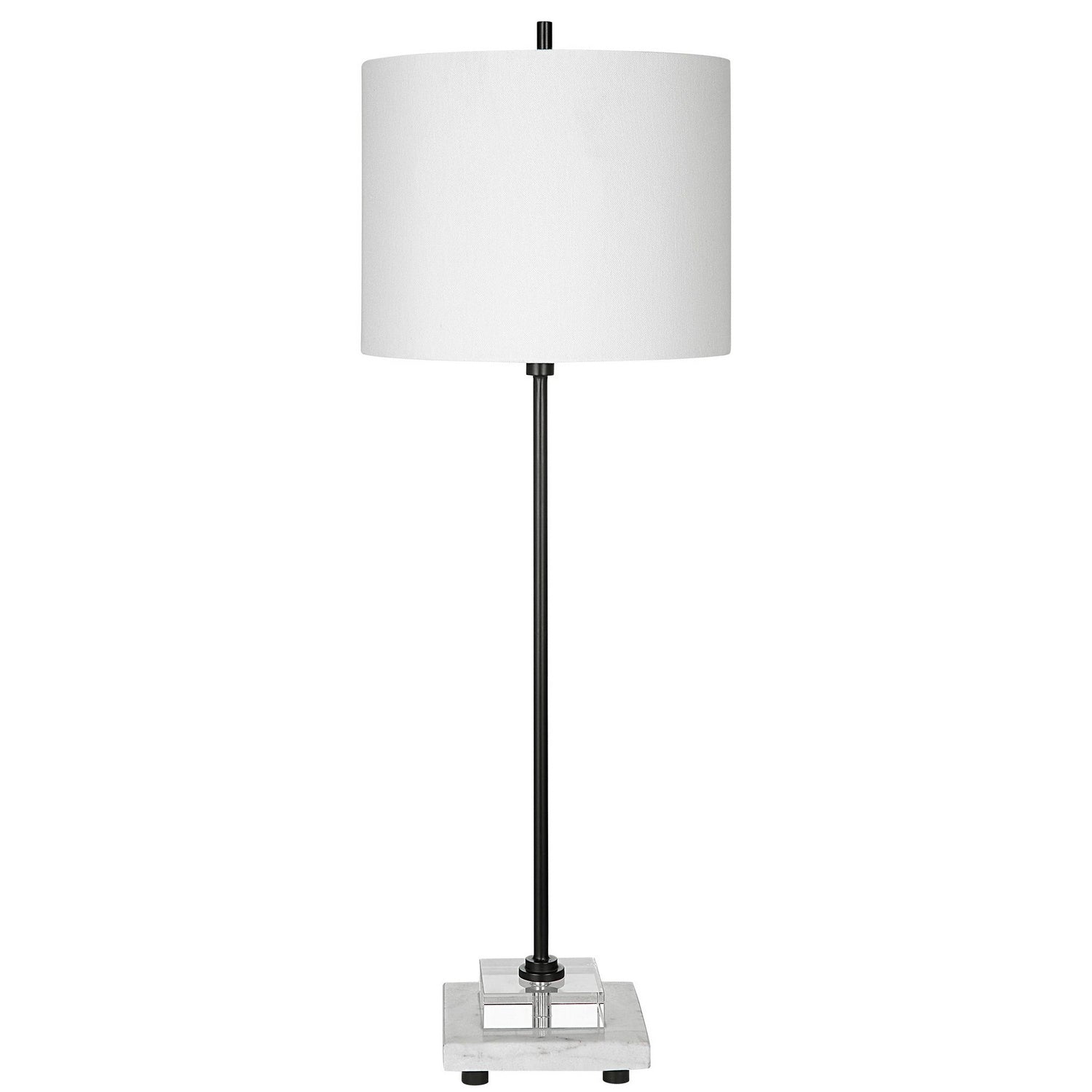 Uttermost - 29992-1 - One Light Buffet Lamp - Ciara - Satin Black