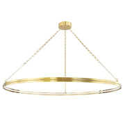 Hudson Valley - 7156-AGB - LED Chandelier - Rosendale - Aged Brass