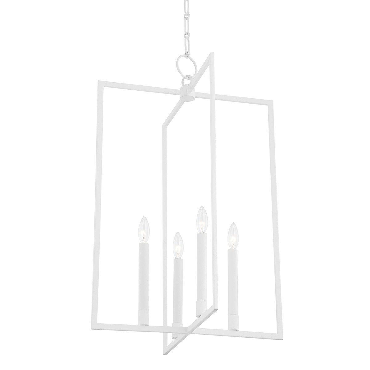 Hudson Valley - MDS422-WP - Four Light Pendant - Middleborough - White Plaster